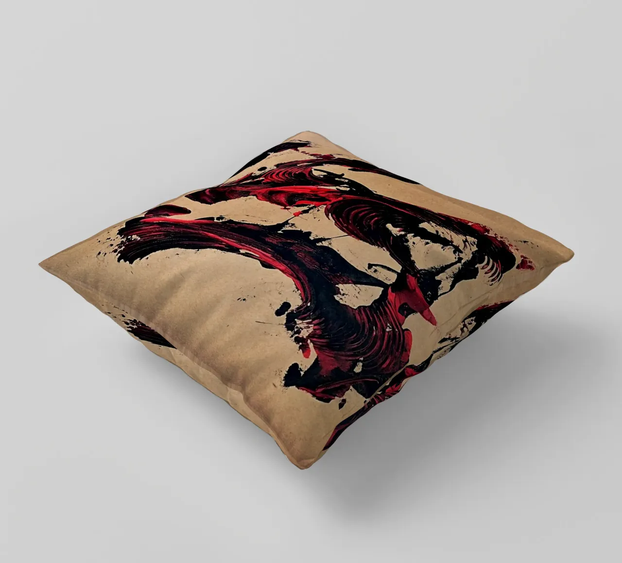 NATURAL STYLE 50 cuscino da Thierry Vobmann Abstract painting