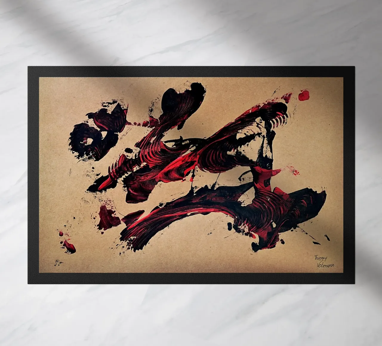 NATURAL STYLE 50 zerbino da Thierry Vobmann Abstract painting