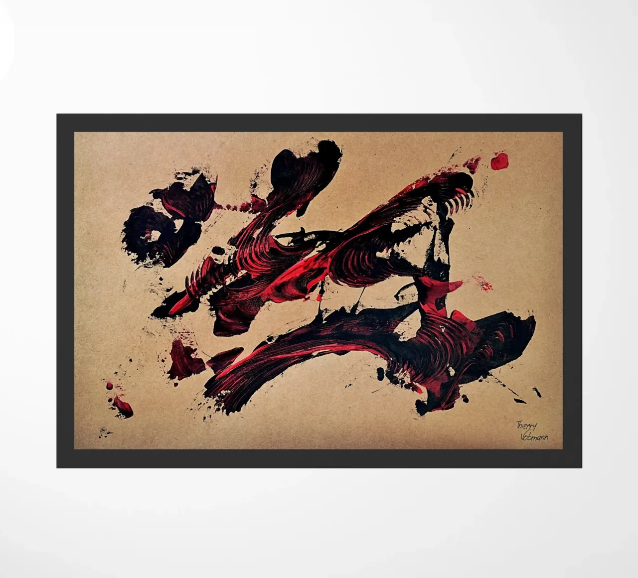 NATURAL STYLE 50 zerbino da Thierry Vobmann Abstract painting