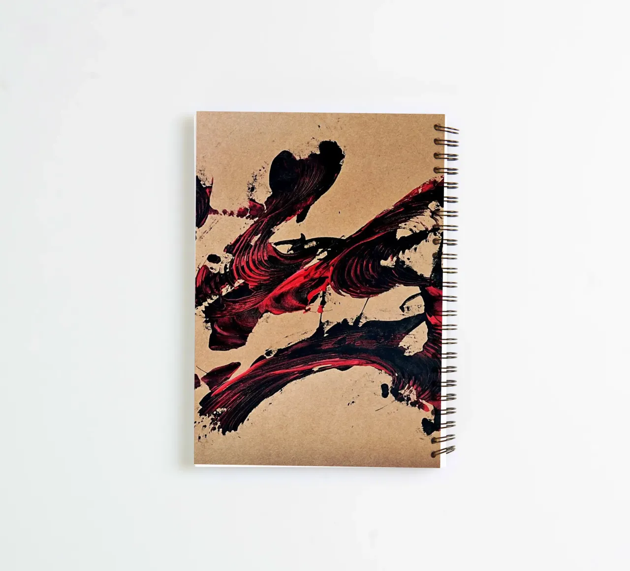 NATURAL STYLE 50 spiral notebook by Thierry Vobmann Abstract painting