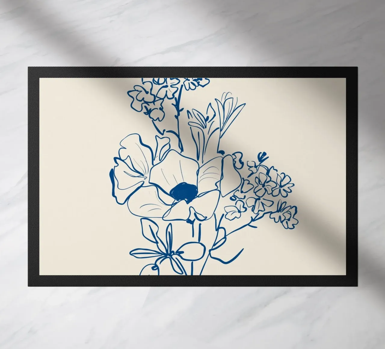 Linea d'arte floreale 15 zerbino da LeaDArt