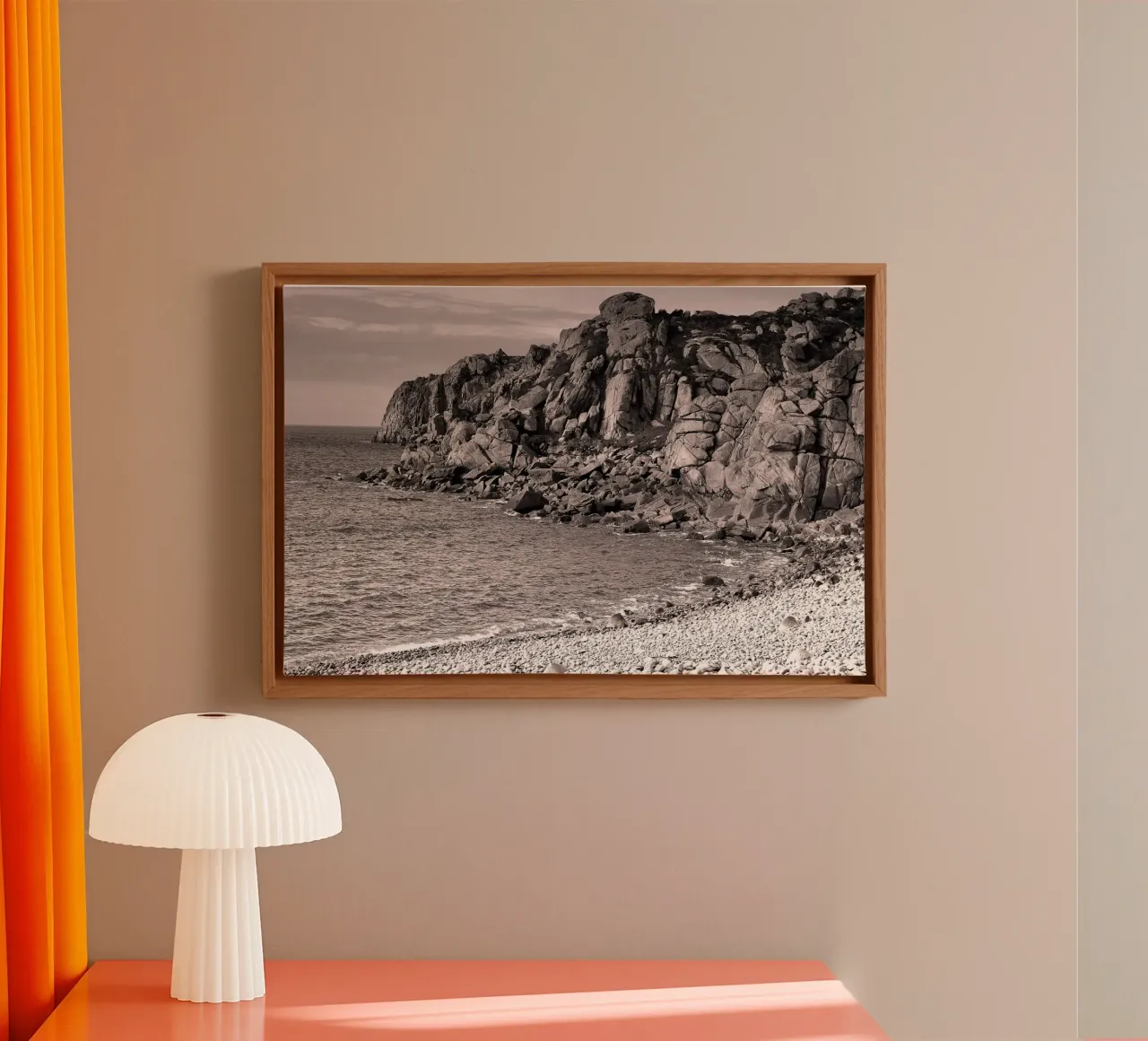 BW40 tela con Cornice a cassetta da Thierry vobmann photography