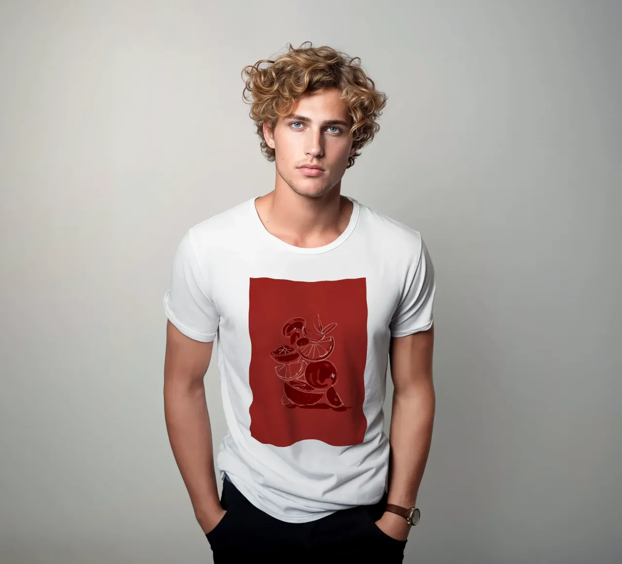 Frutta 4 scala t-shirt da LeaDArt