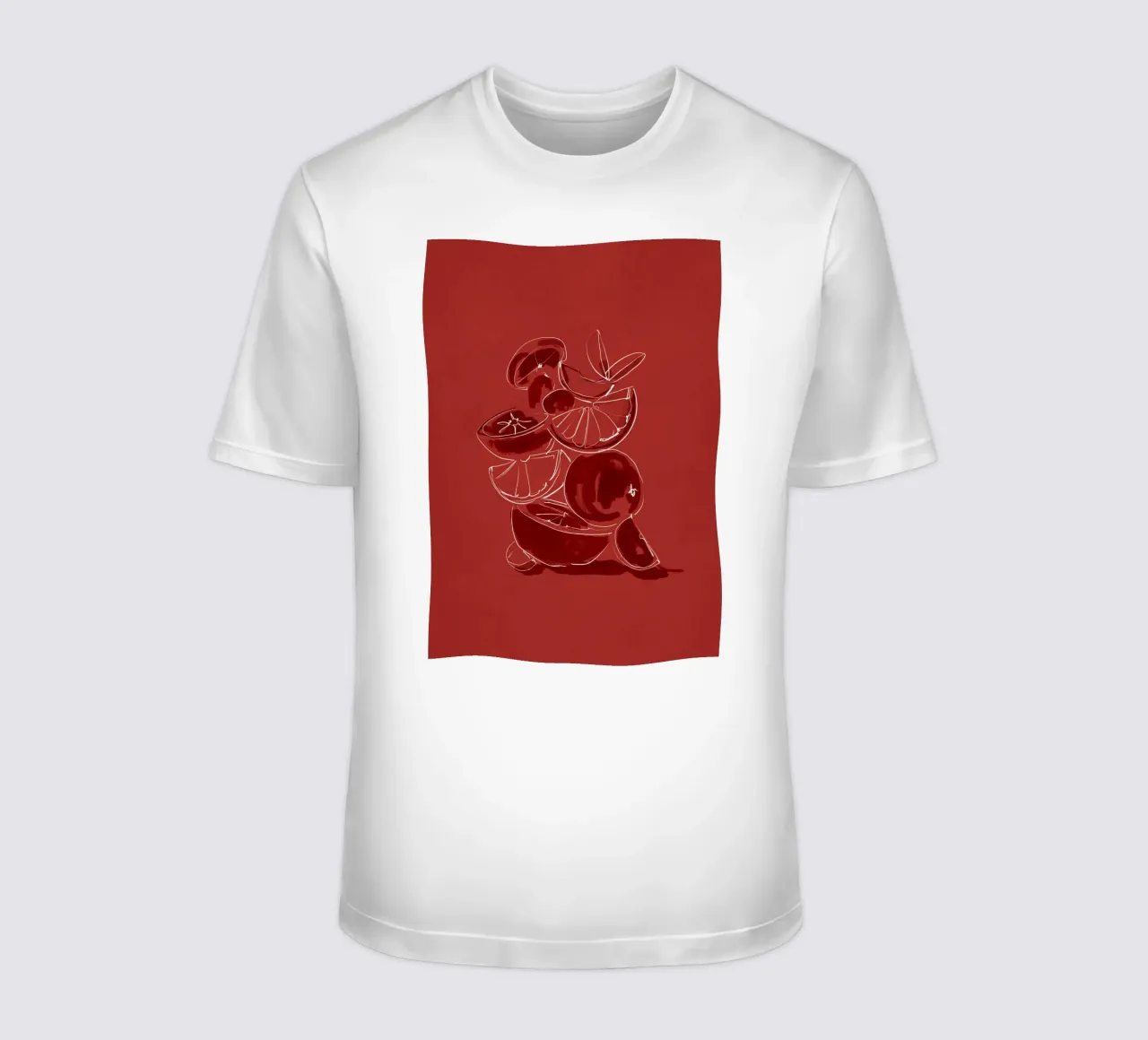 Frutta 4 scala t-shirt da LeaDArt