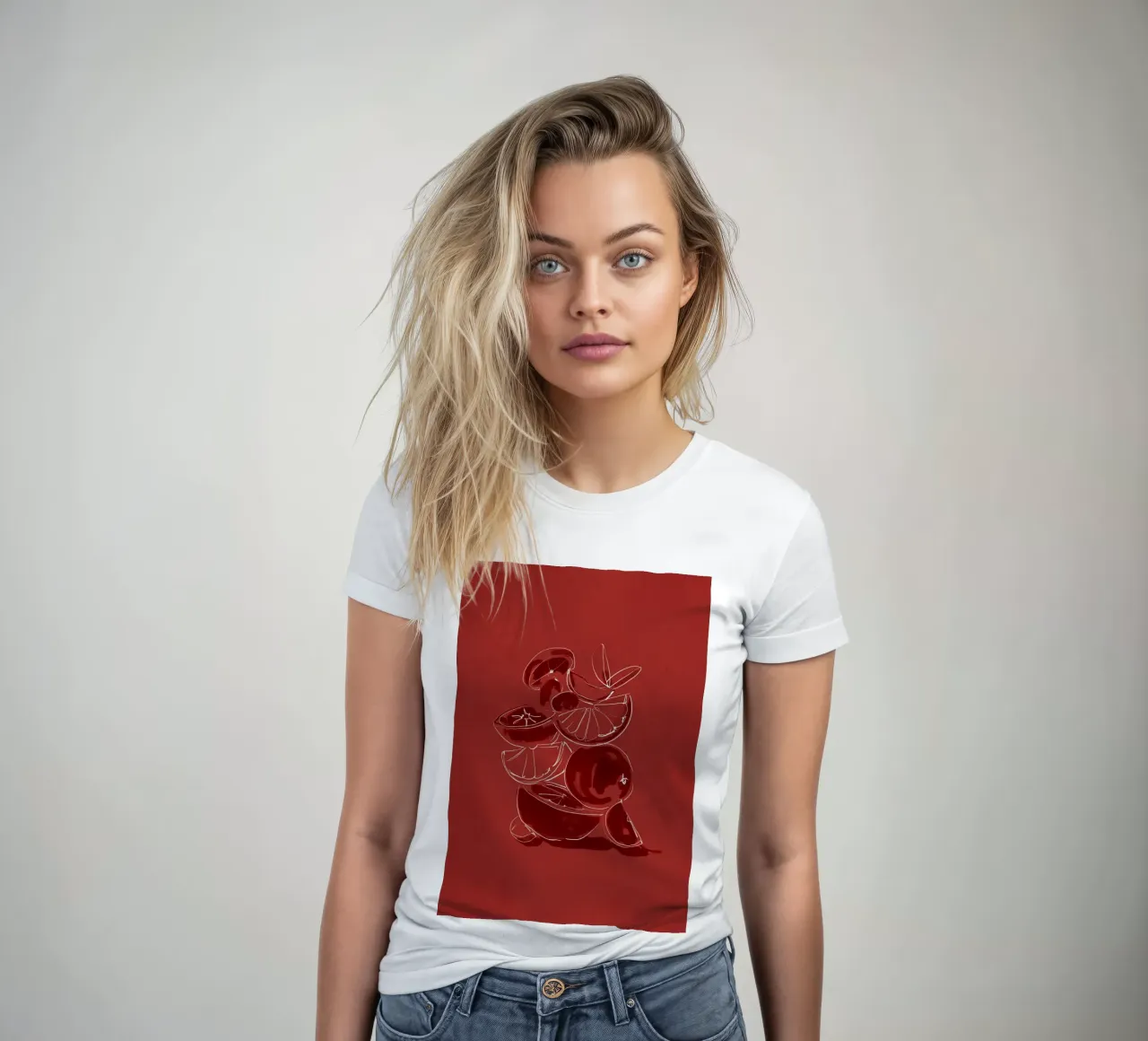 Frutta 4 scala t-shirt da donna da LeaDArt