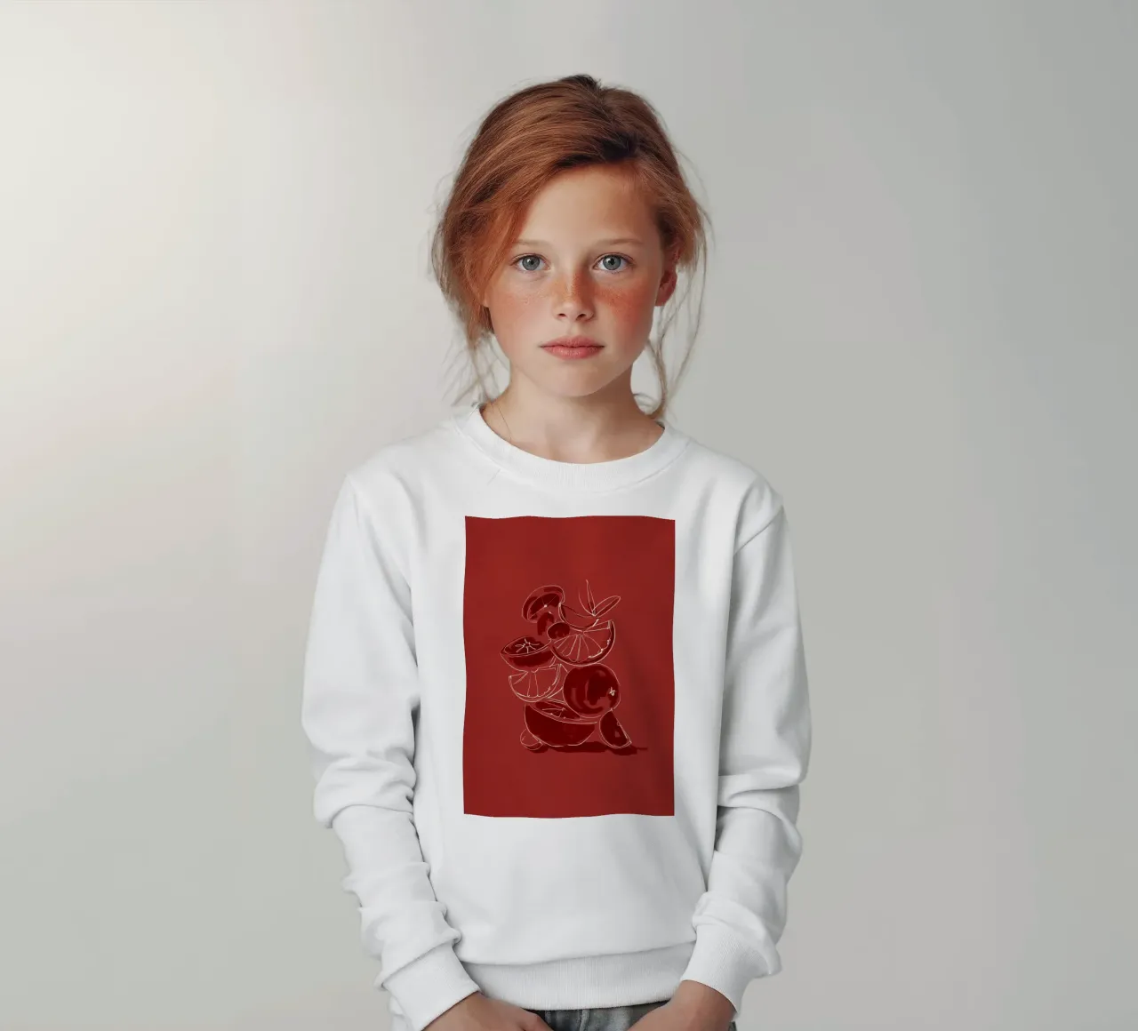 Waage Fruit 4 Kinder Sweatshirt von LeaDArt