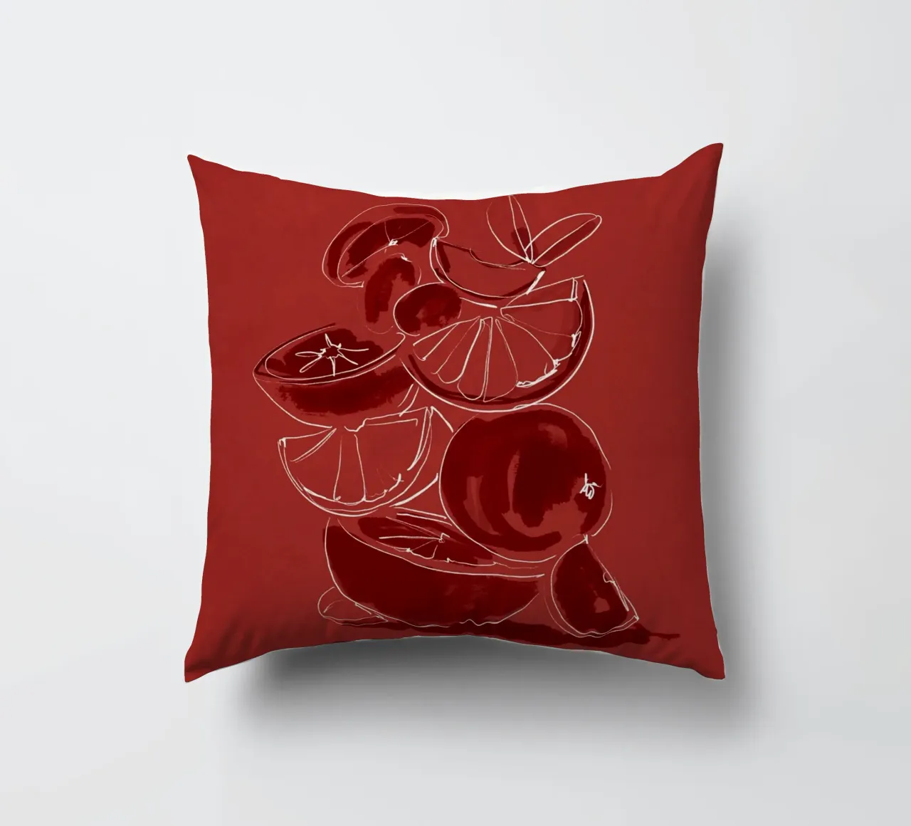 Frutta 4 scala cuscino da LeaDArt