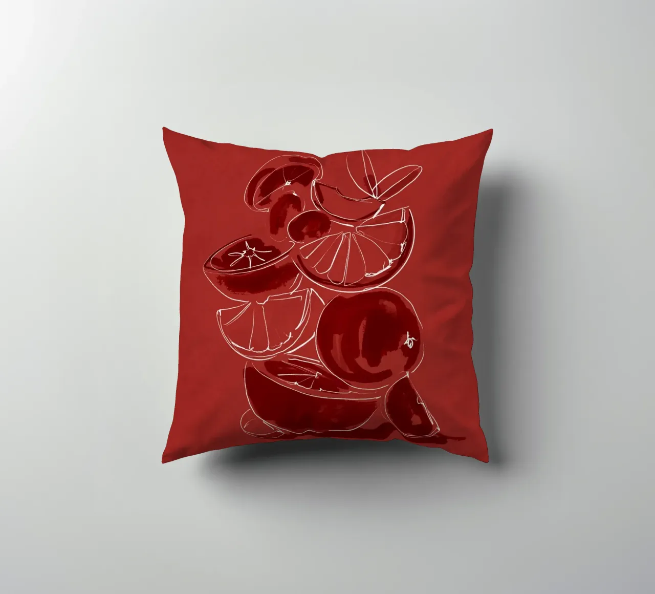 Frutta 4 scala cuscino da LeaDArt