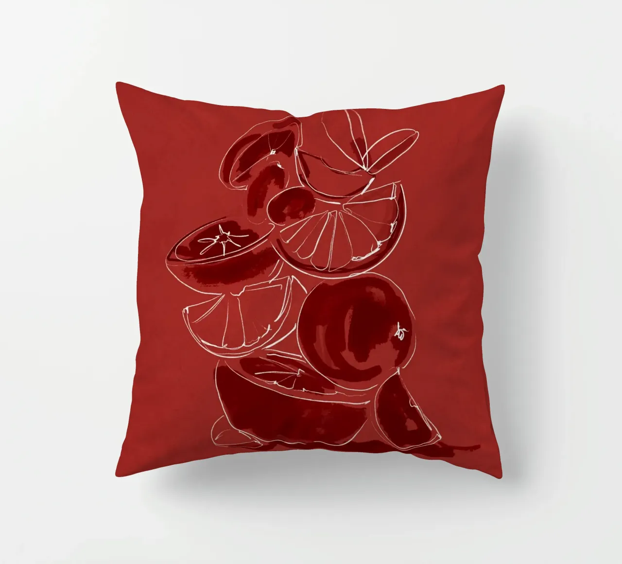 Frutta 4 scala cuscino da LeaDArt