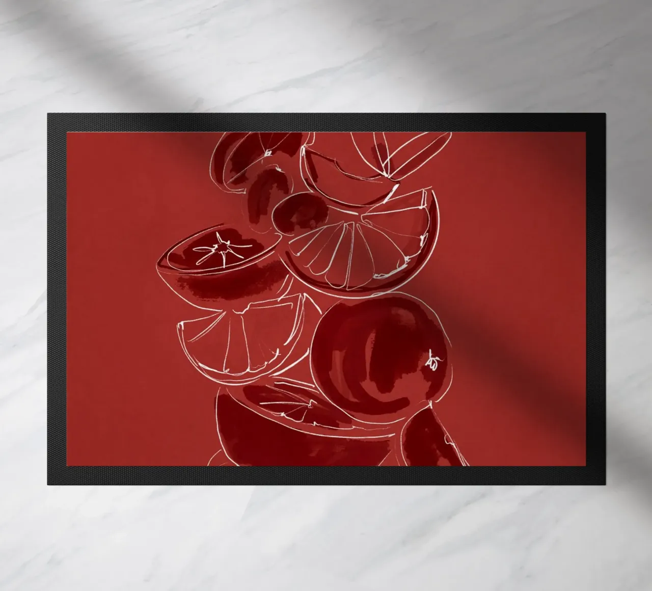 Balance Fruit 4 paillasson de LeaDArt