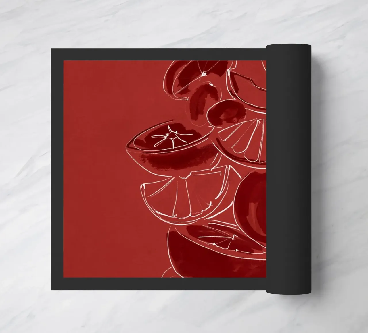 Balance Fruit 4 paillasson de LeaDArt