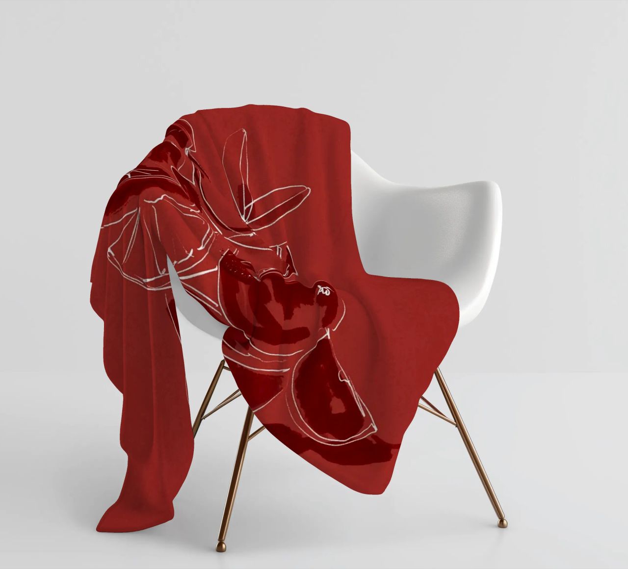 Frutta 4 scala coperta in pile da LeaDArt
