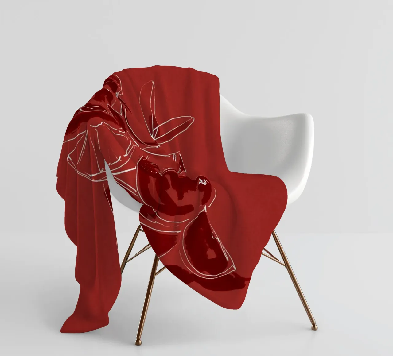 Fruit 4 scale fleece blanket by LeaDArt