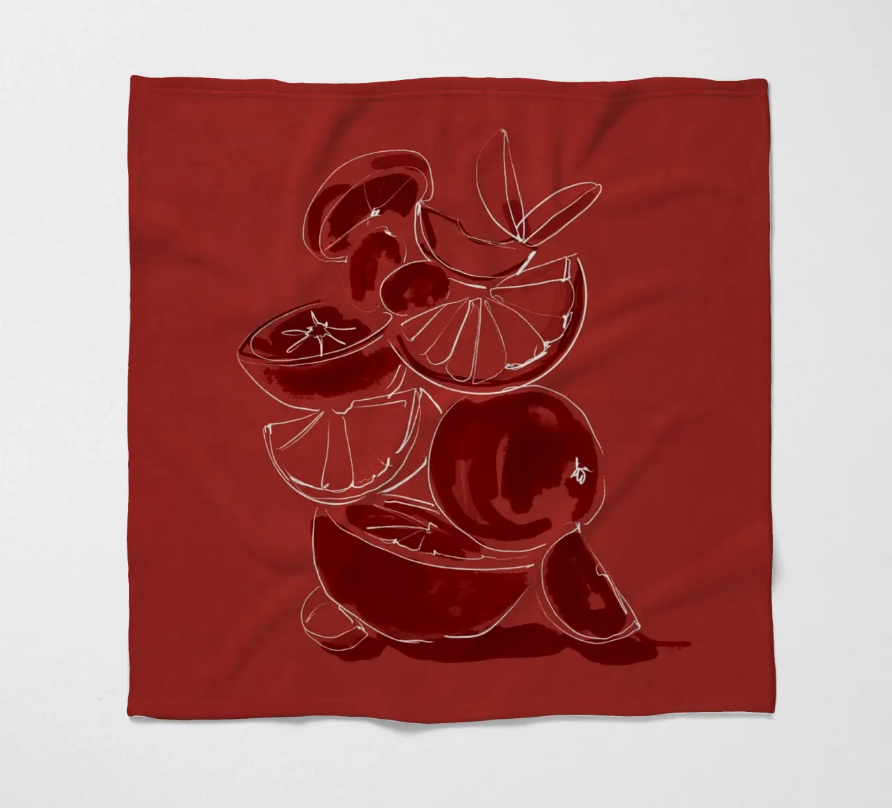 Frutta 4 scala coperta in pile da LeaDArt