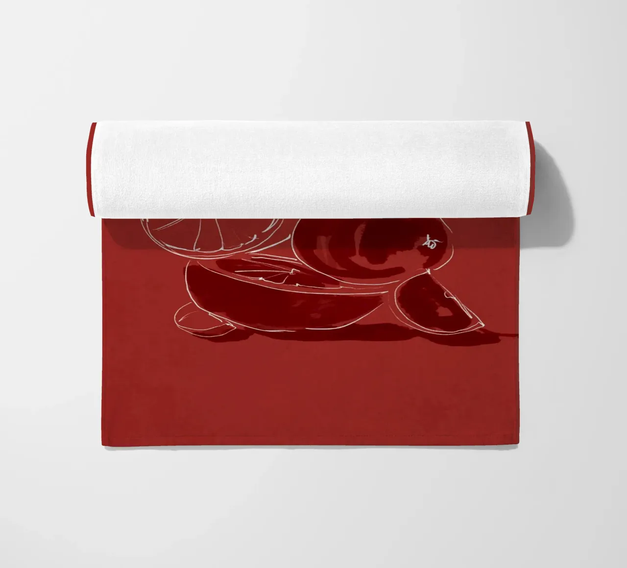 Waage Fruit 4 Strandtuch von LeaDArt