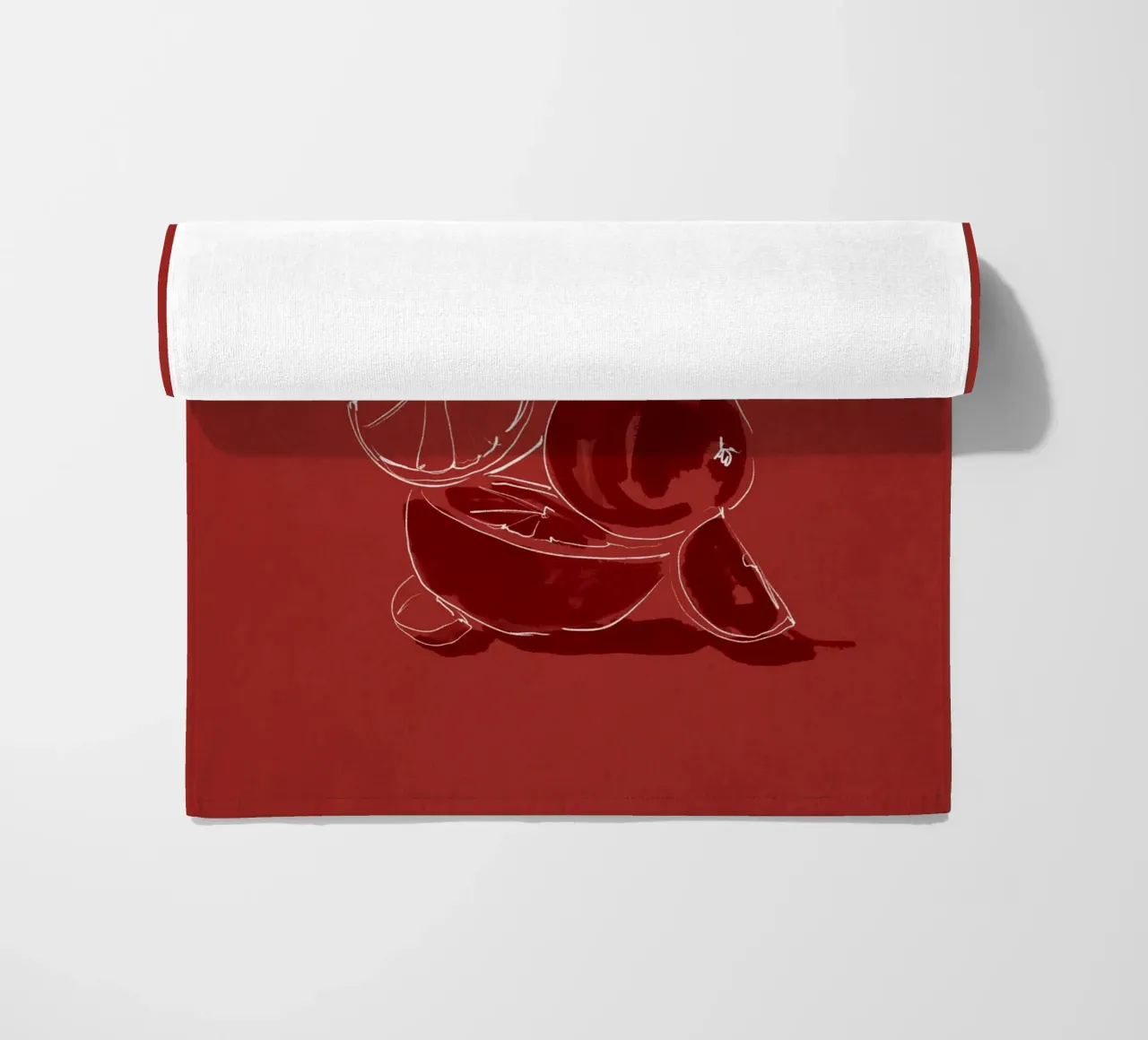 Waage Fruit 4 Strandtuch von LeaDArt