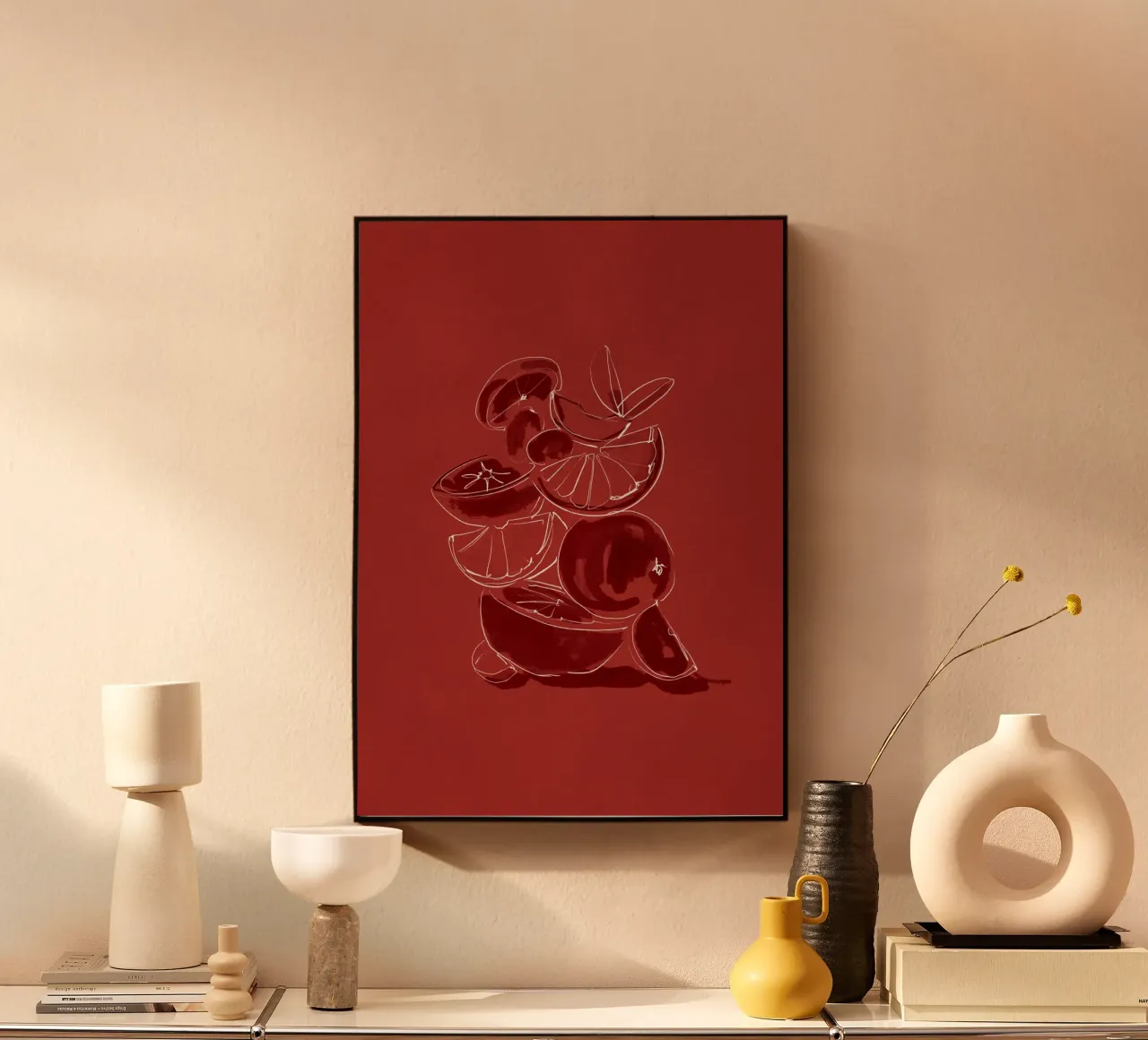 Frutta 4 scala plexiglass da LeaDArt