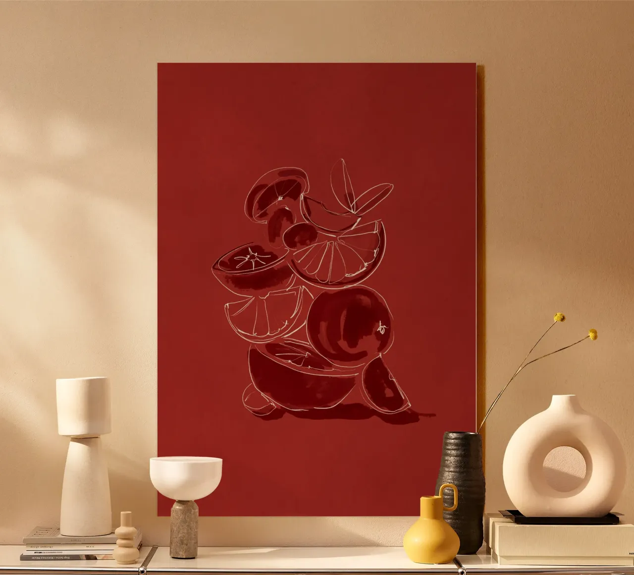 Frutta 4 scala plexiglass da LeaDArt