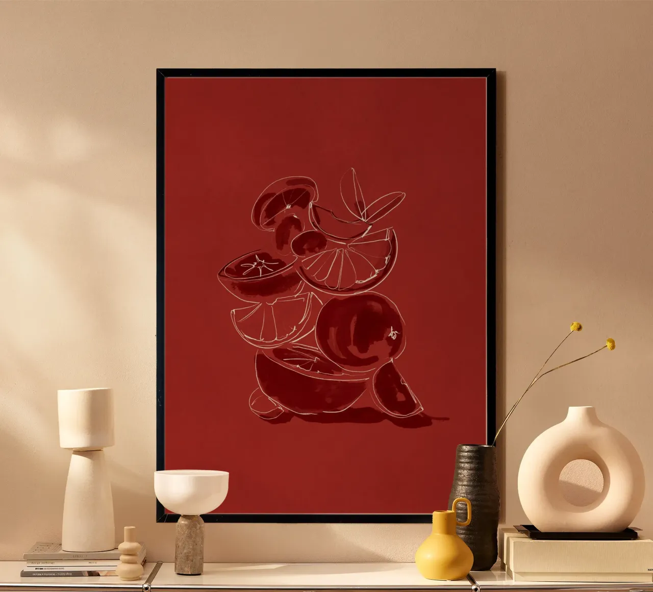 Frutta 4 scala carta hahnemühle da LeaDArt