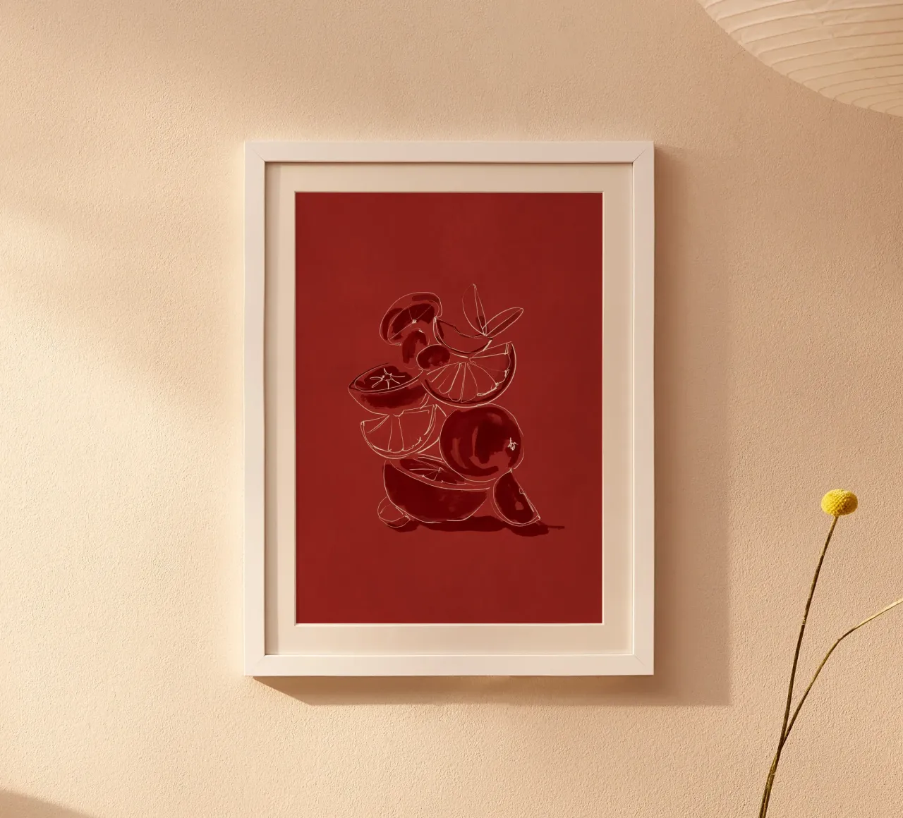 Frutta 4 scala carta hahnemühle da LeaDArt