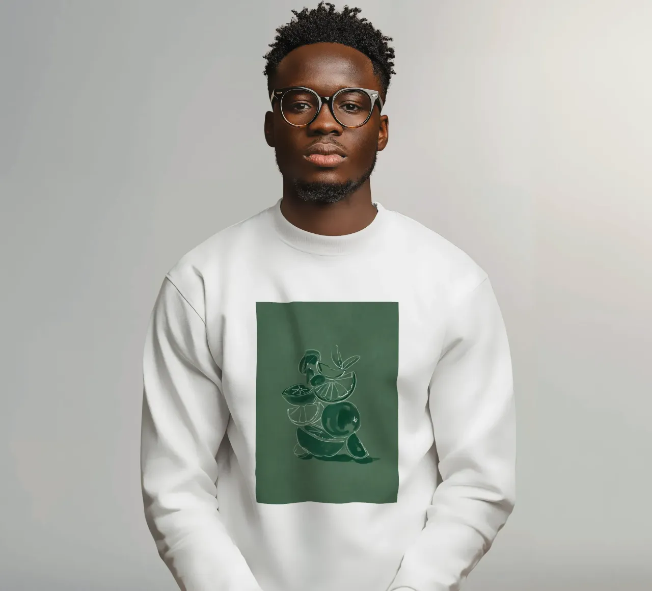 Fruitschaal 5 sweatshirt van LeaDArt