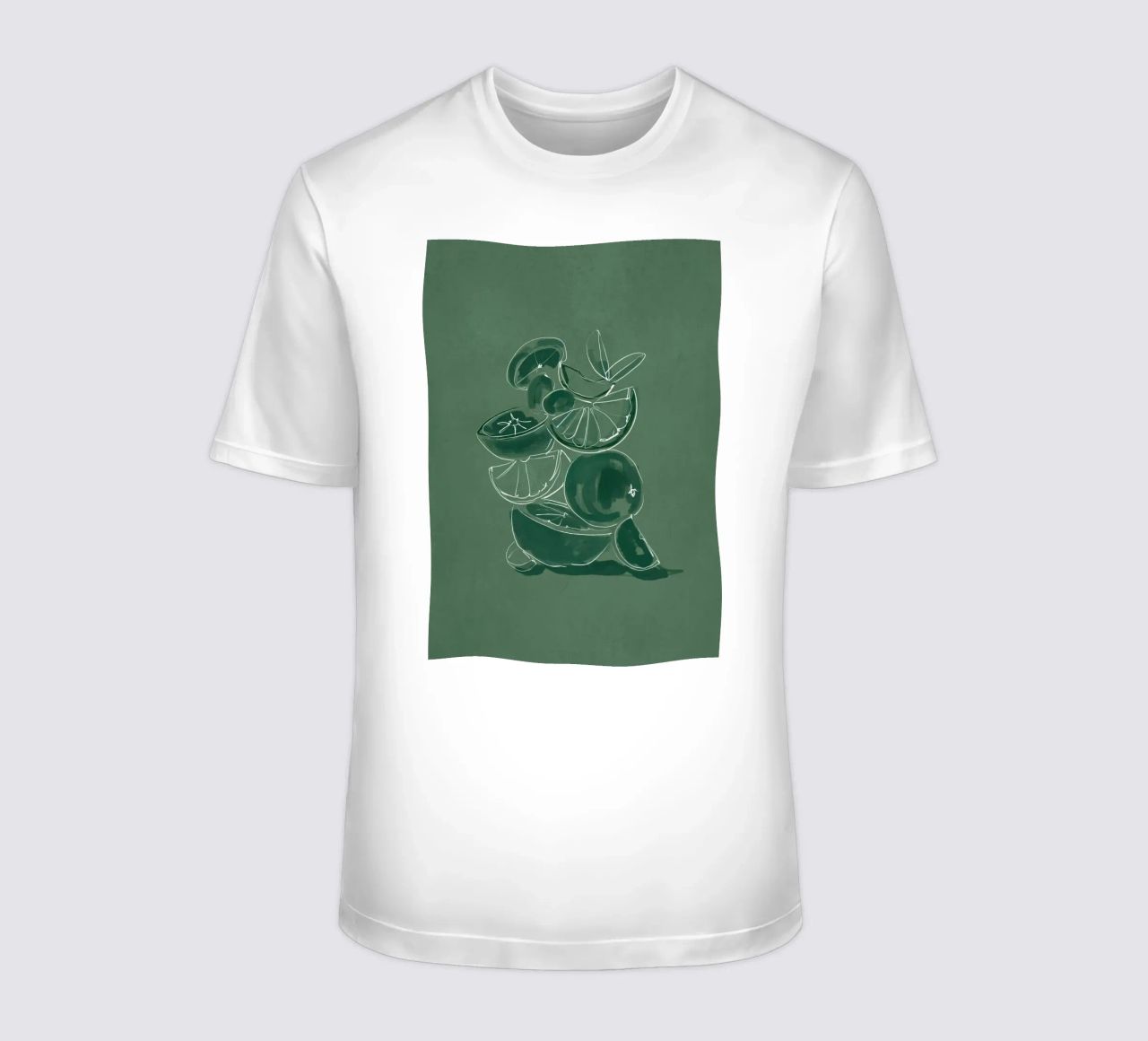 Frutta 5 scala t-shirt da LeaDArt