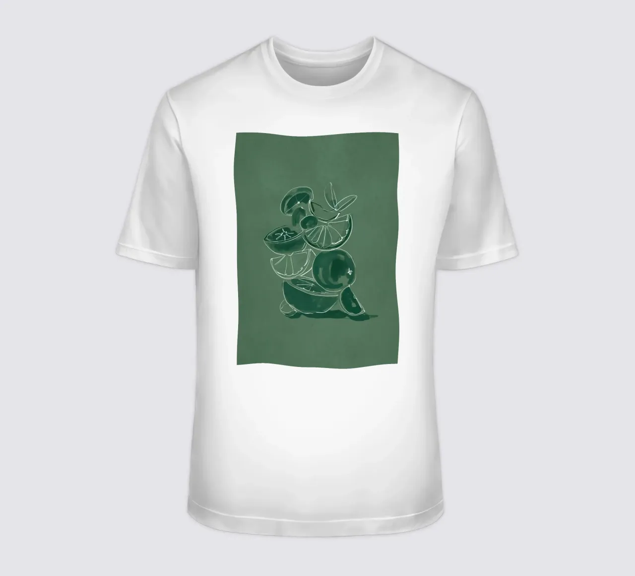 Frutta 5 scala t-shirt da LeaDArt