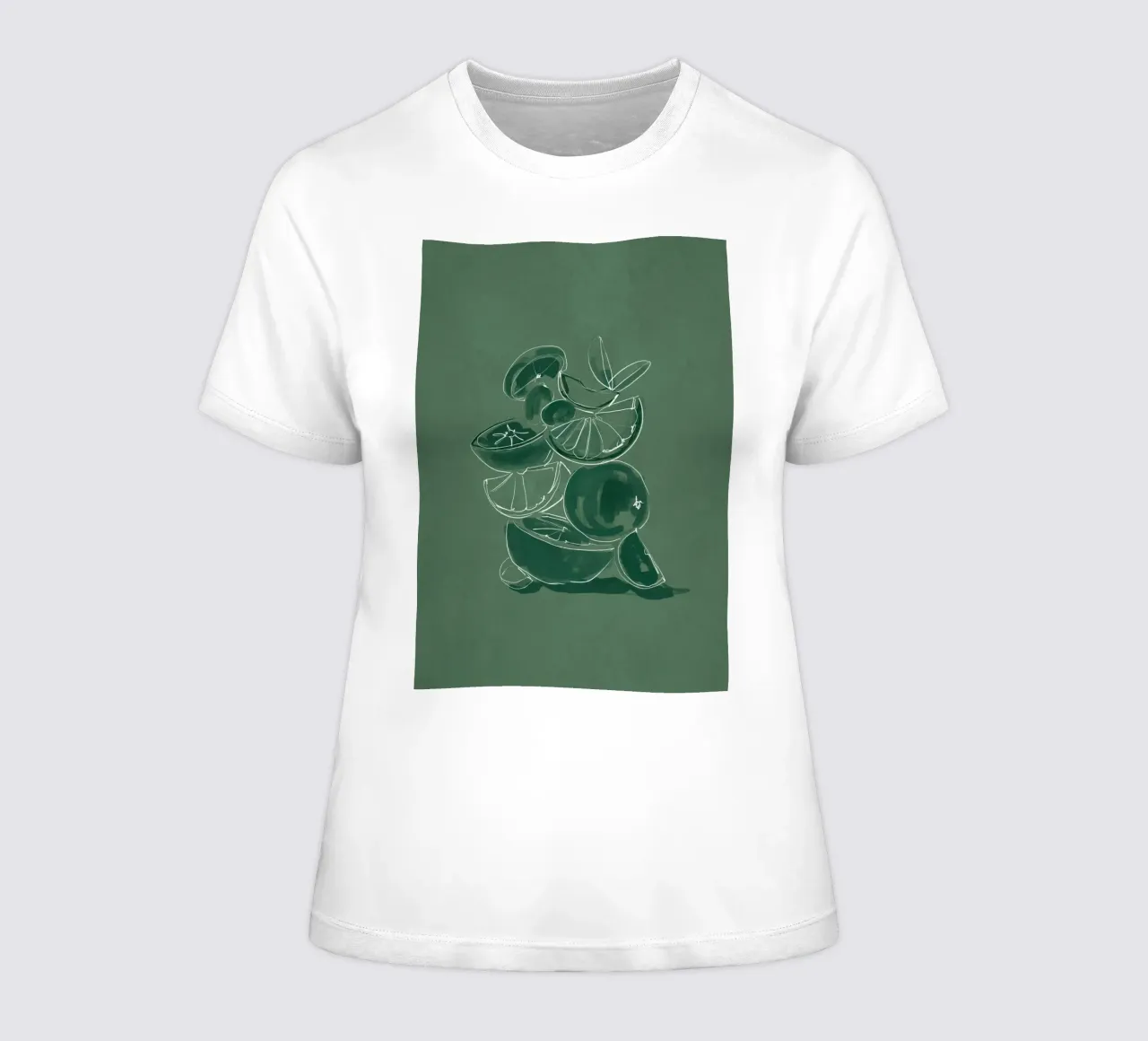 Frutta 5 scala t-shirt da donna da LeaDArt