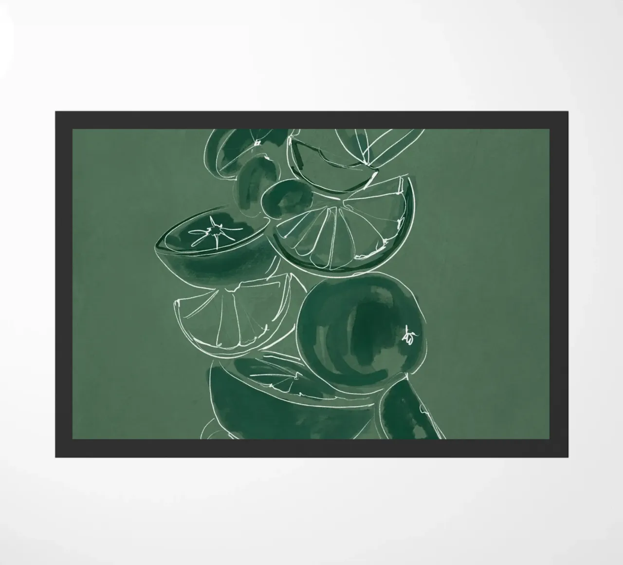 Waage Fruit 5 Fußmatte von LeaDArt