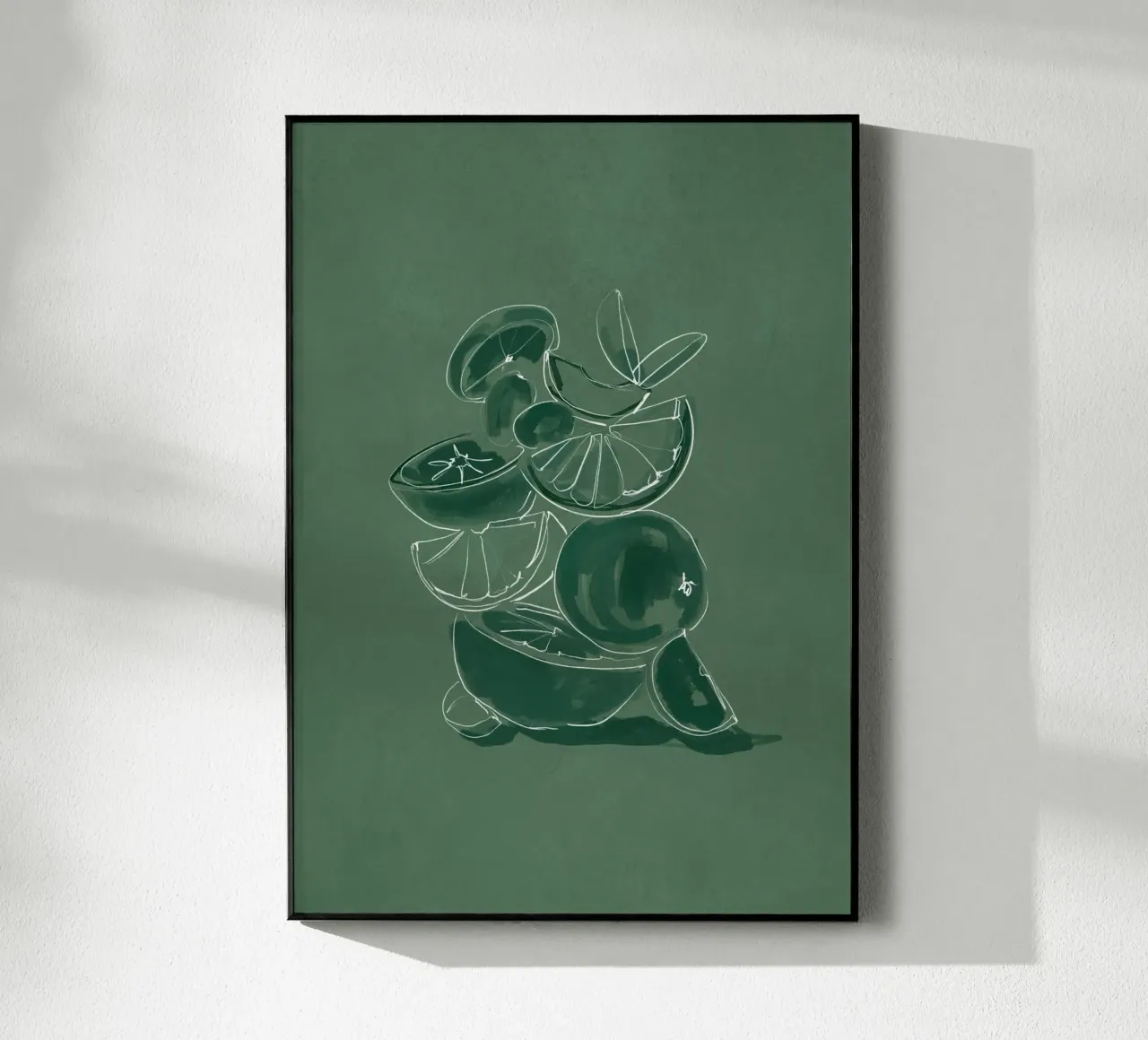 Frutta 5 scala plexiglass da LeaDArt