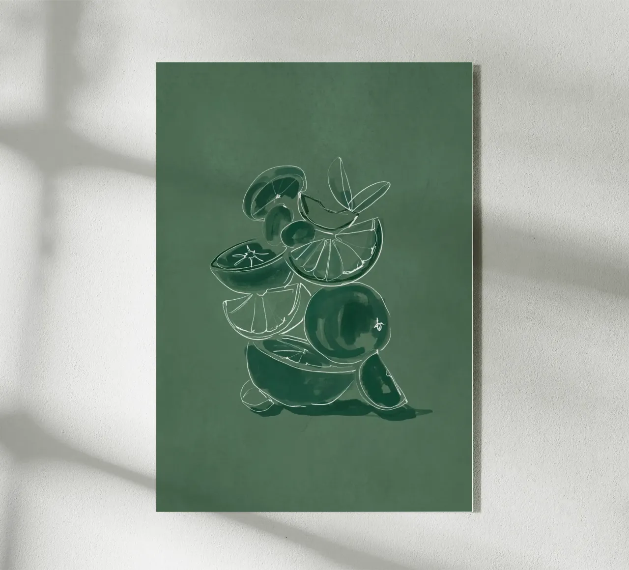 Frutta 5 scala plexiglass da LeaDArt