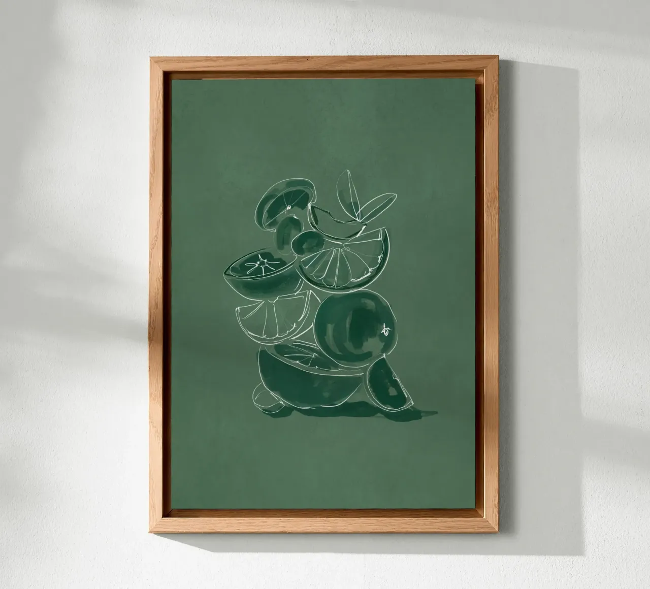 Frutta 5 scala alluminio dibond da LeaDArt