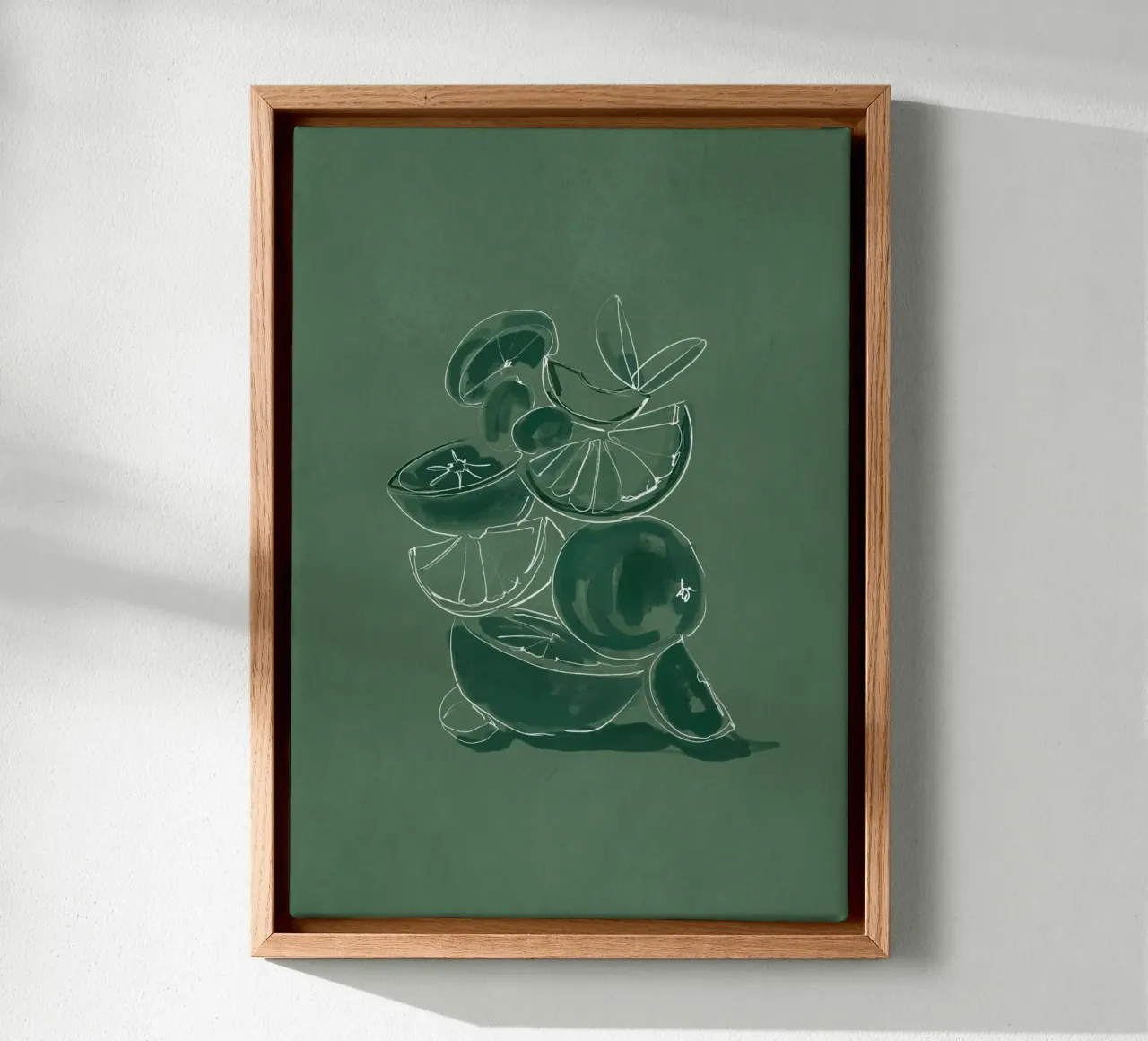 Frutta 5 scala tela da LeaDArt