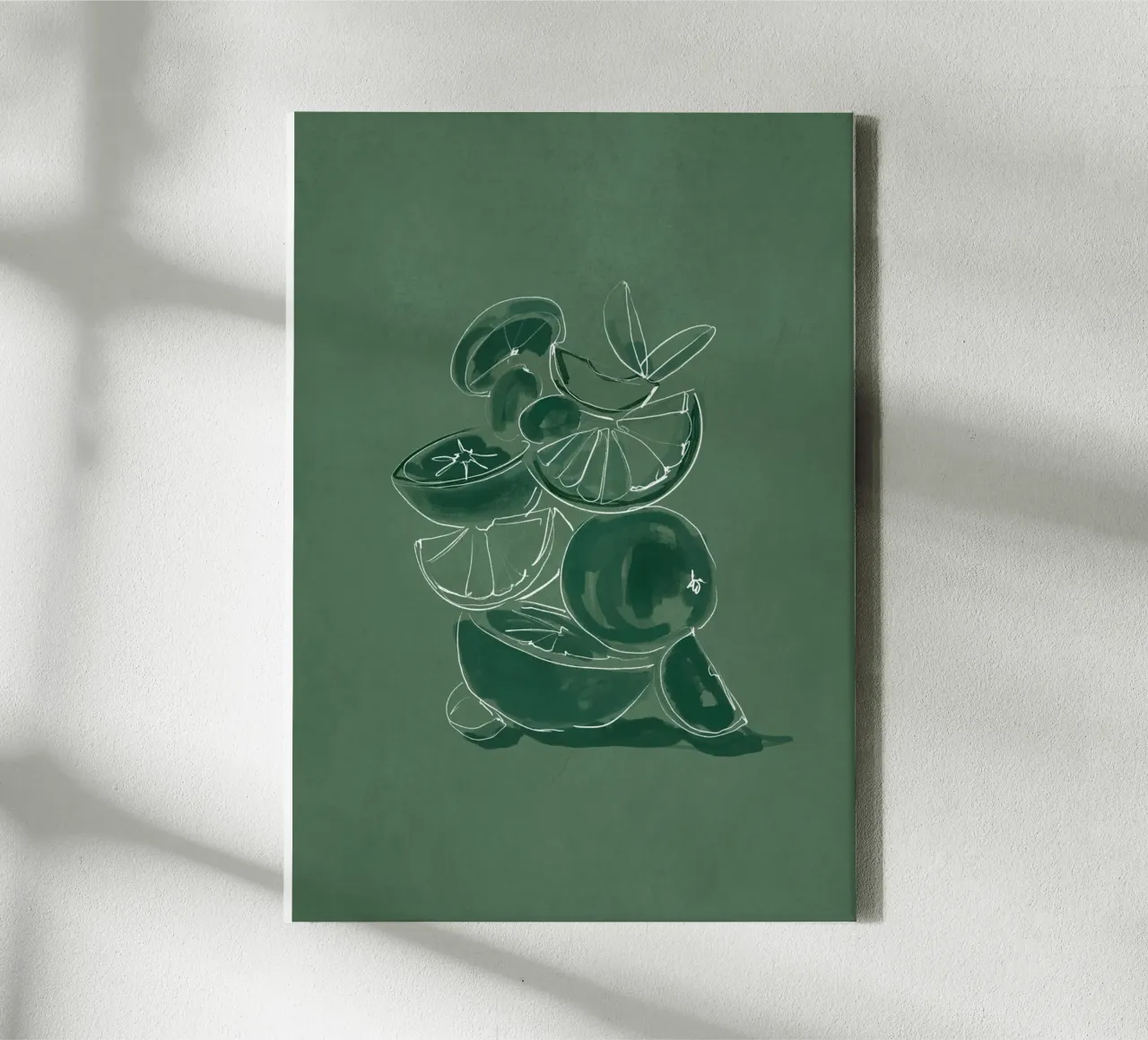 Frutta 5 scala tela da LeaDArt