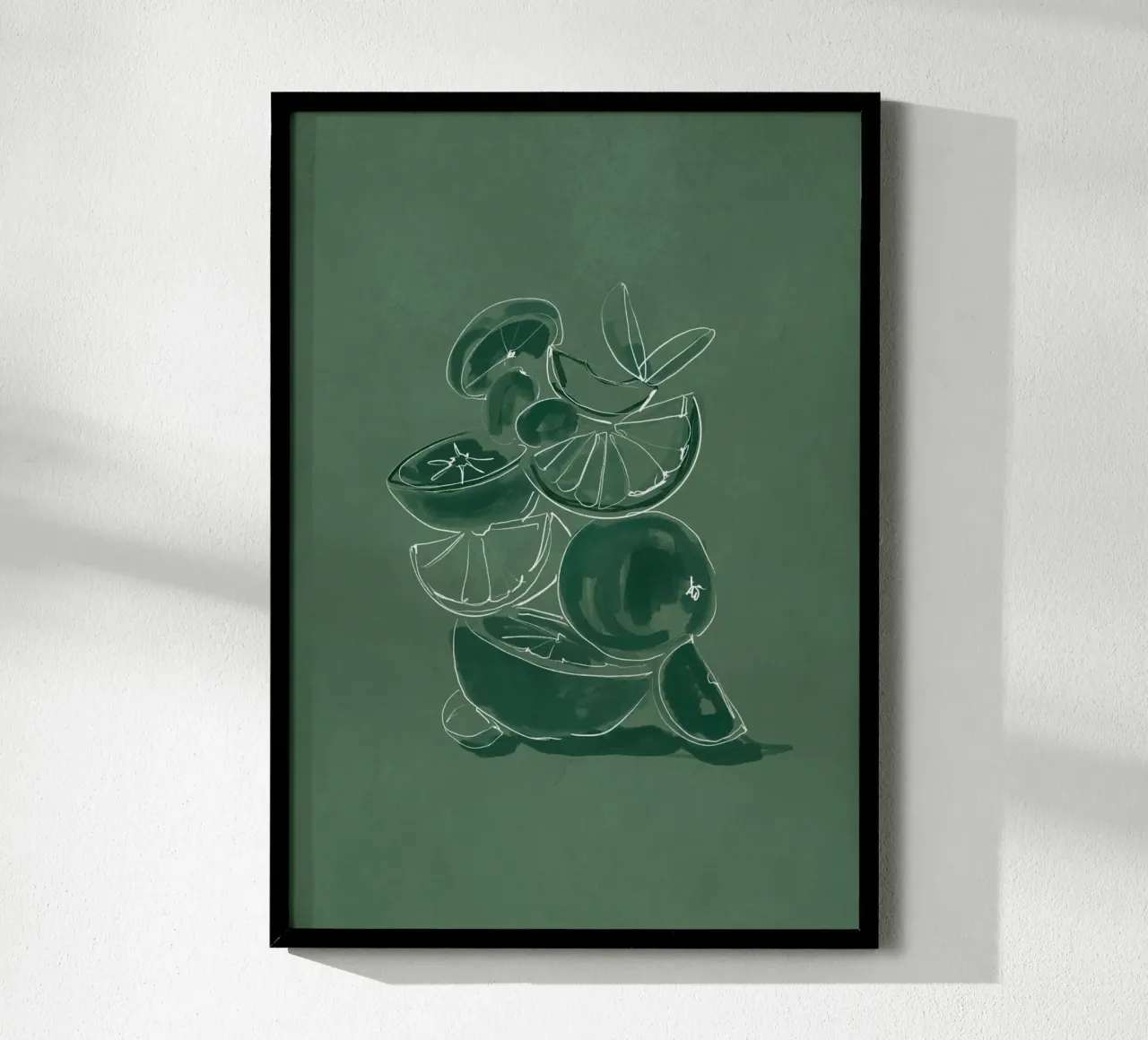 Frutta 5 scala carta hahnemühle da LeaDArt