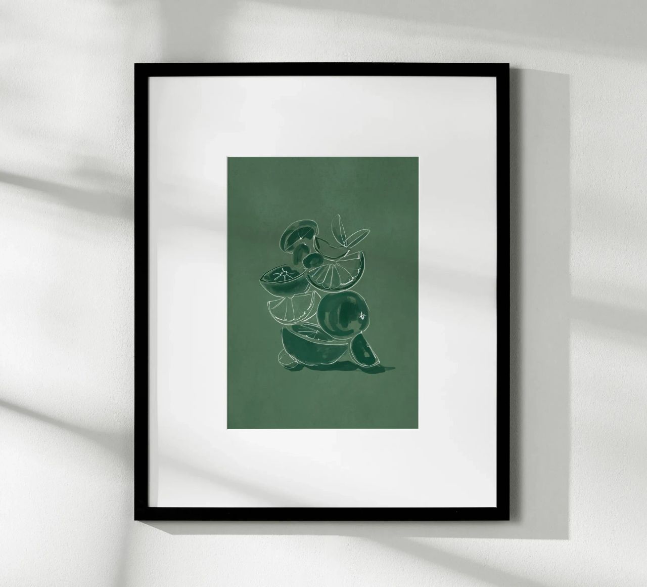 Frutta 5 scala poster da LeaDArt