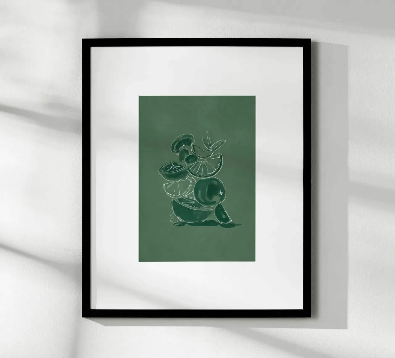 Frutta 5 scala carta hahnemühle da LeaDArt