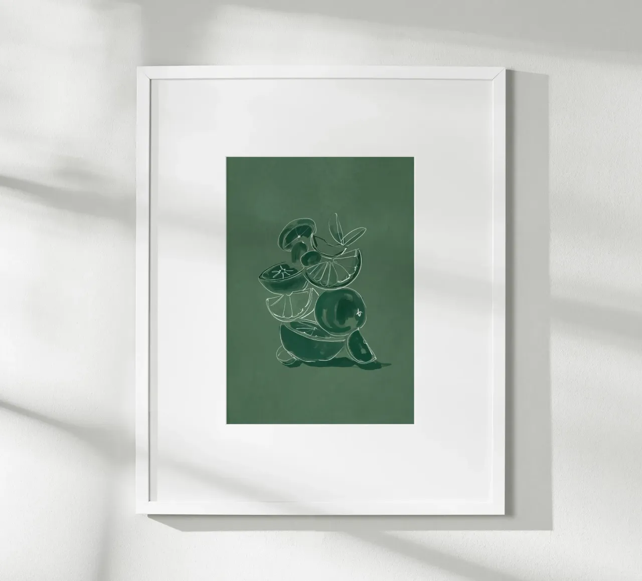 Frutta 5 scala carta hahnemühle da LeaDArt