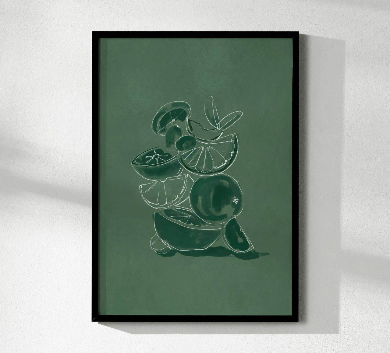 Frutta 5 scala poster da LeaDArt