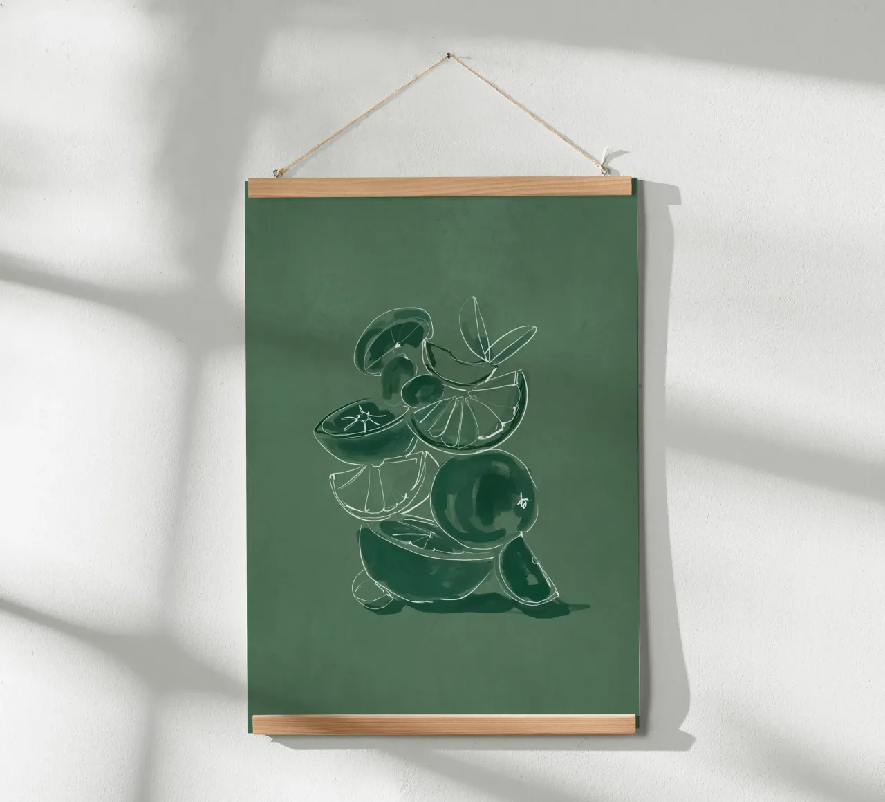 Frutta 5 scala carta hahnemühle da LeaDArt