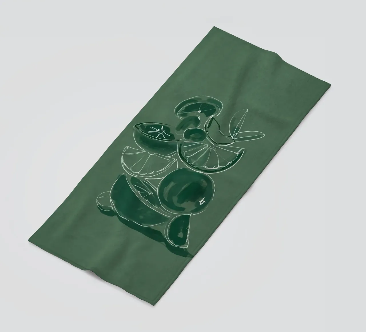 Frutta 5 scala telo mare da LeaDArt