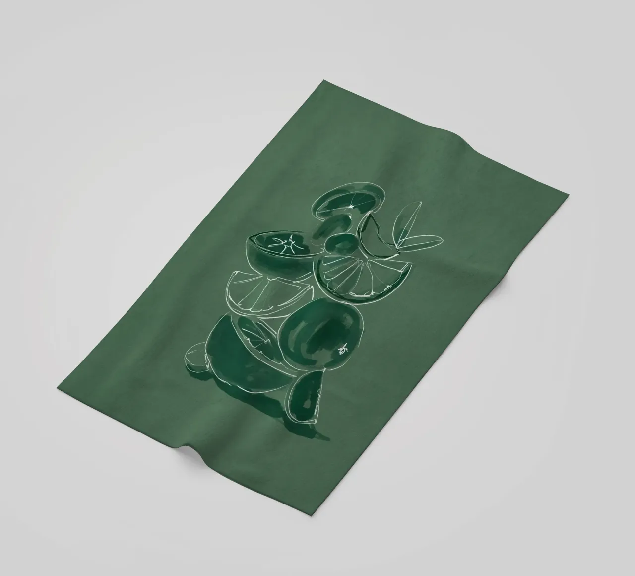 Frutta 5 scala telo mare da LeaDArt