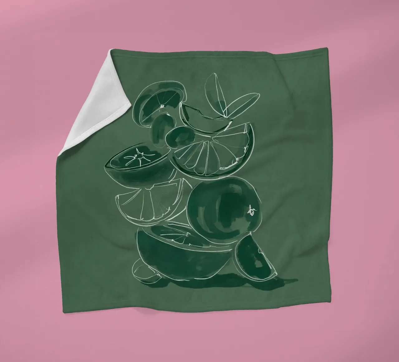 Frutta 5 scala coperta in pile da LeaDArt