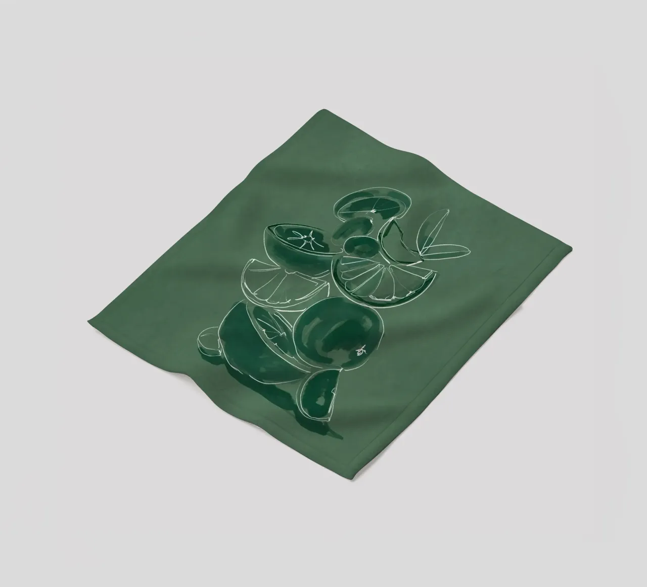 Frutta 5 scala coperta in pile da LeaDArt