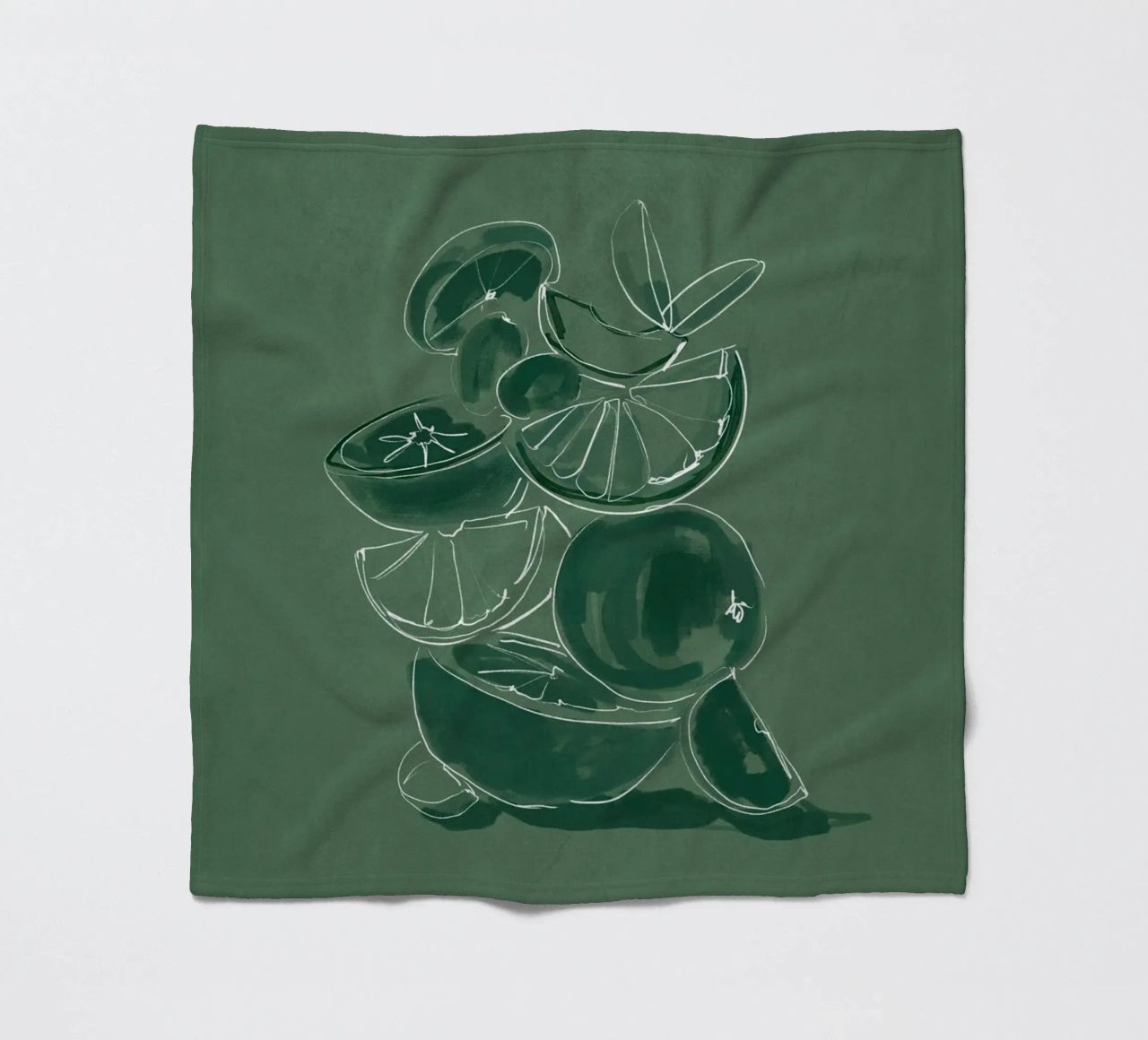 Frutta 5 scala coperta in pile da LeaDArt