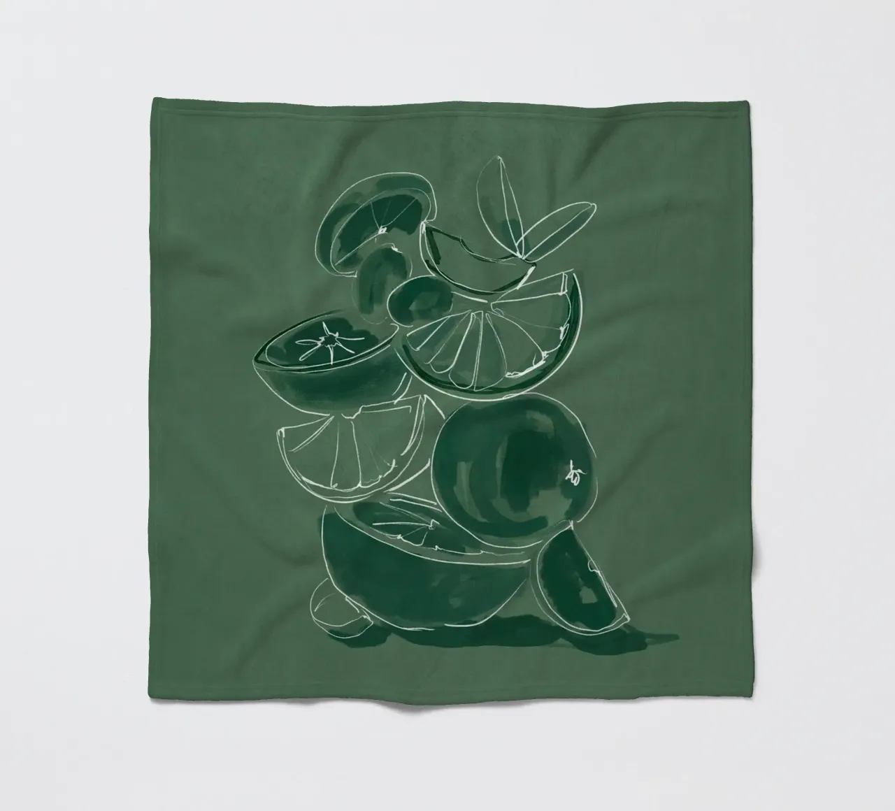 Frutta 5 scala coperta in pile da LeaDArt