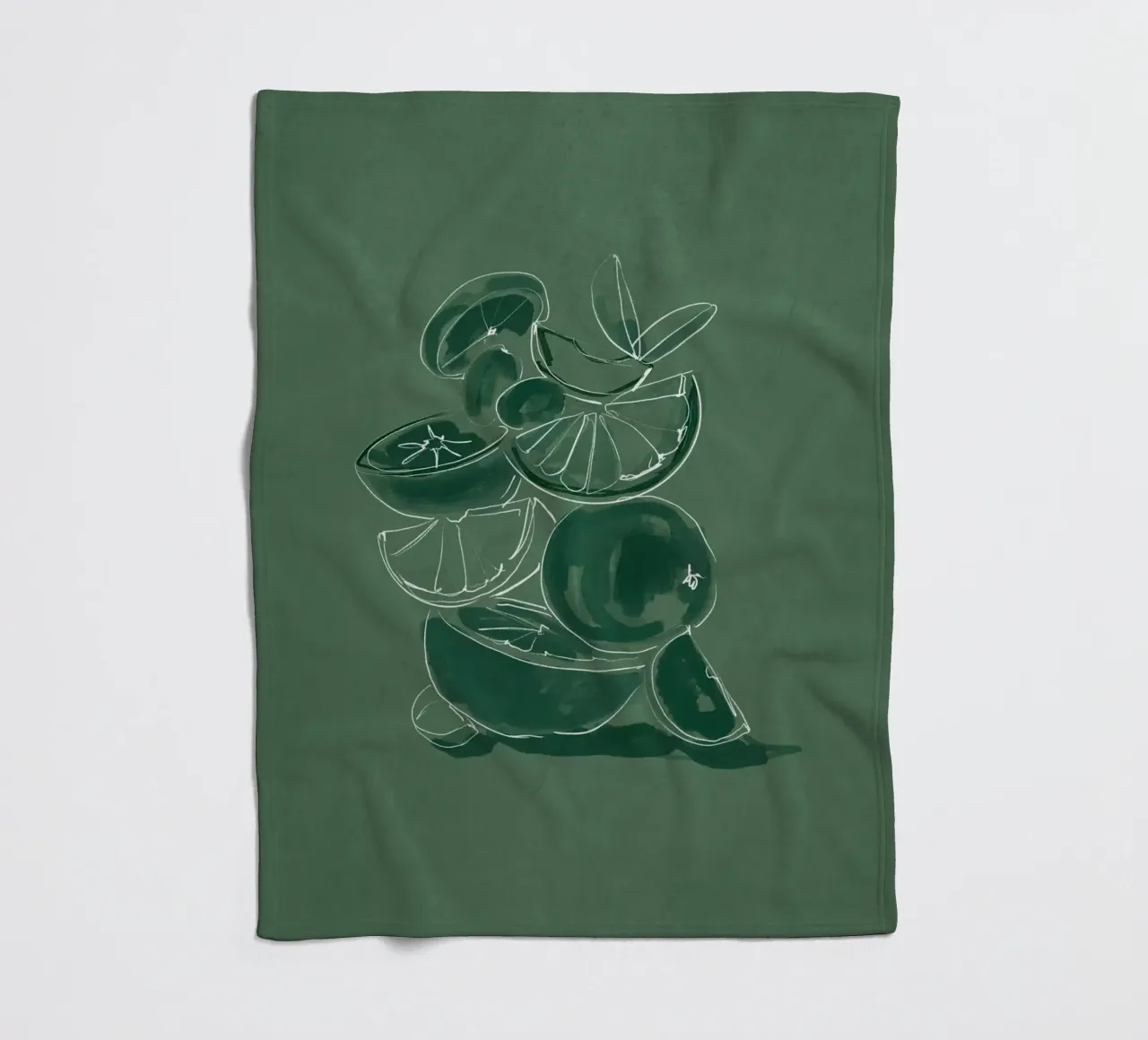 Frutta 5 scala coperta in pile da LeaDArt