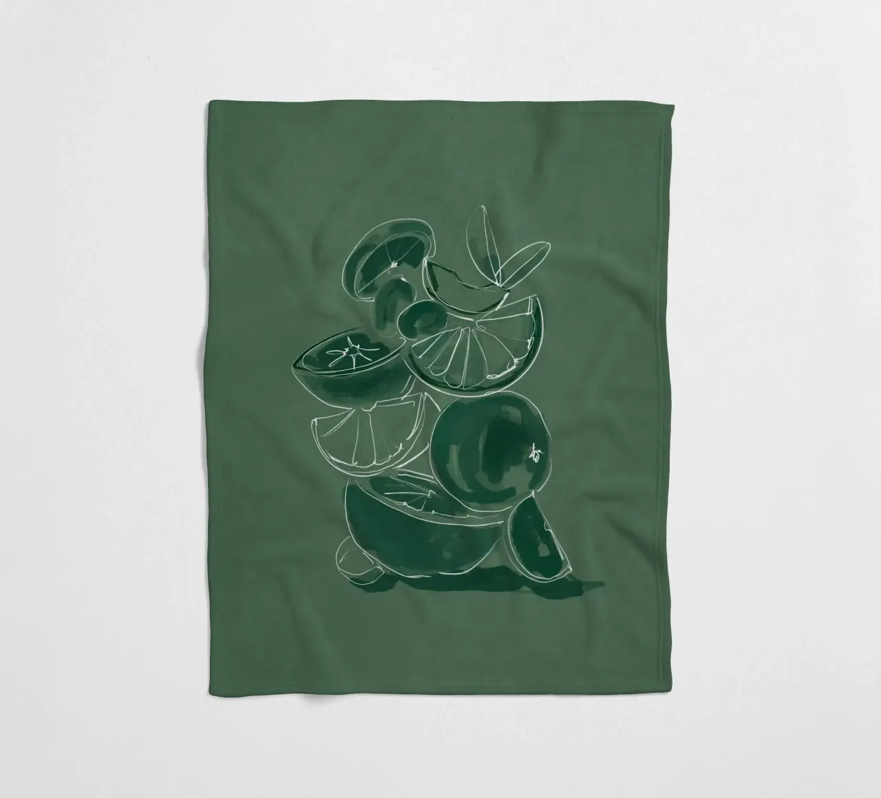 Frutta 5 scala coperta in pile da LeaDArt