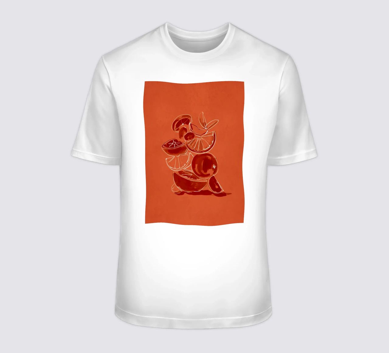 Frutta 6 scala t-shirt da LeaDArt