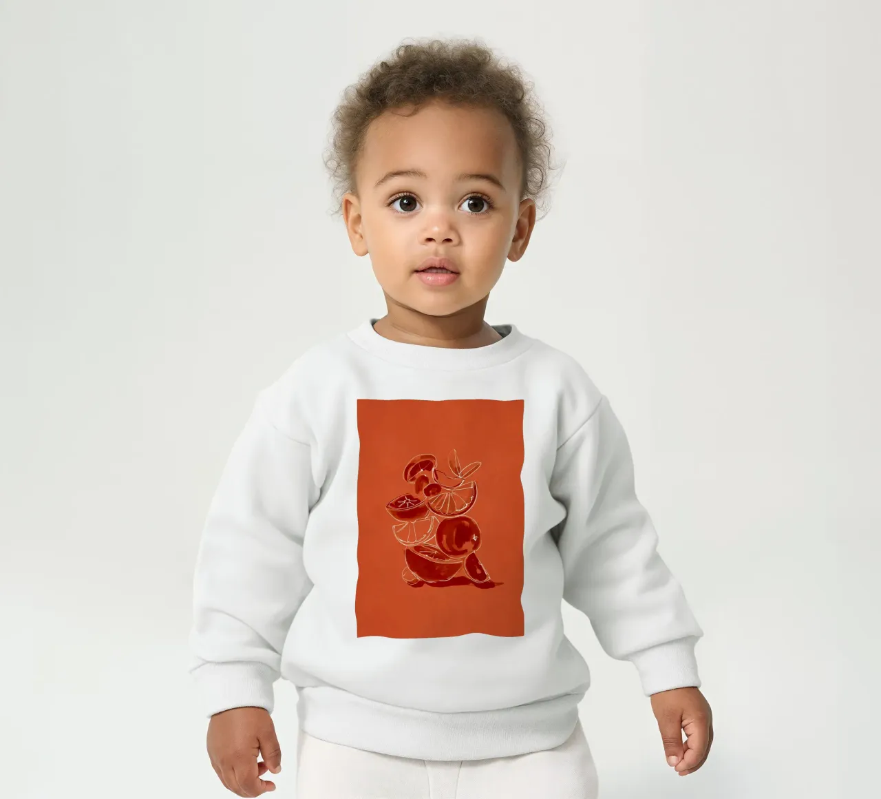 Frutta 6 scala felpa neonato da LeaDArt